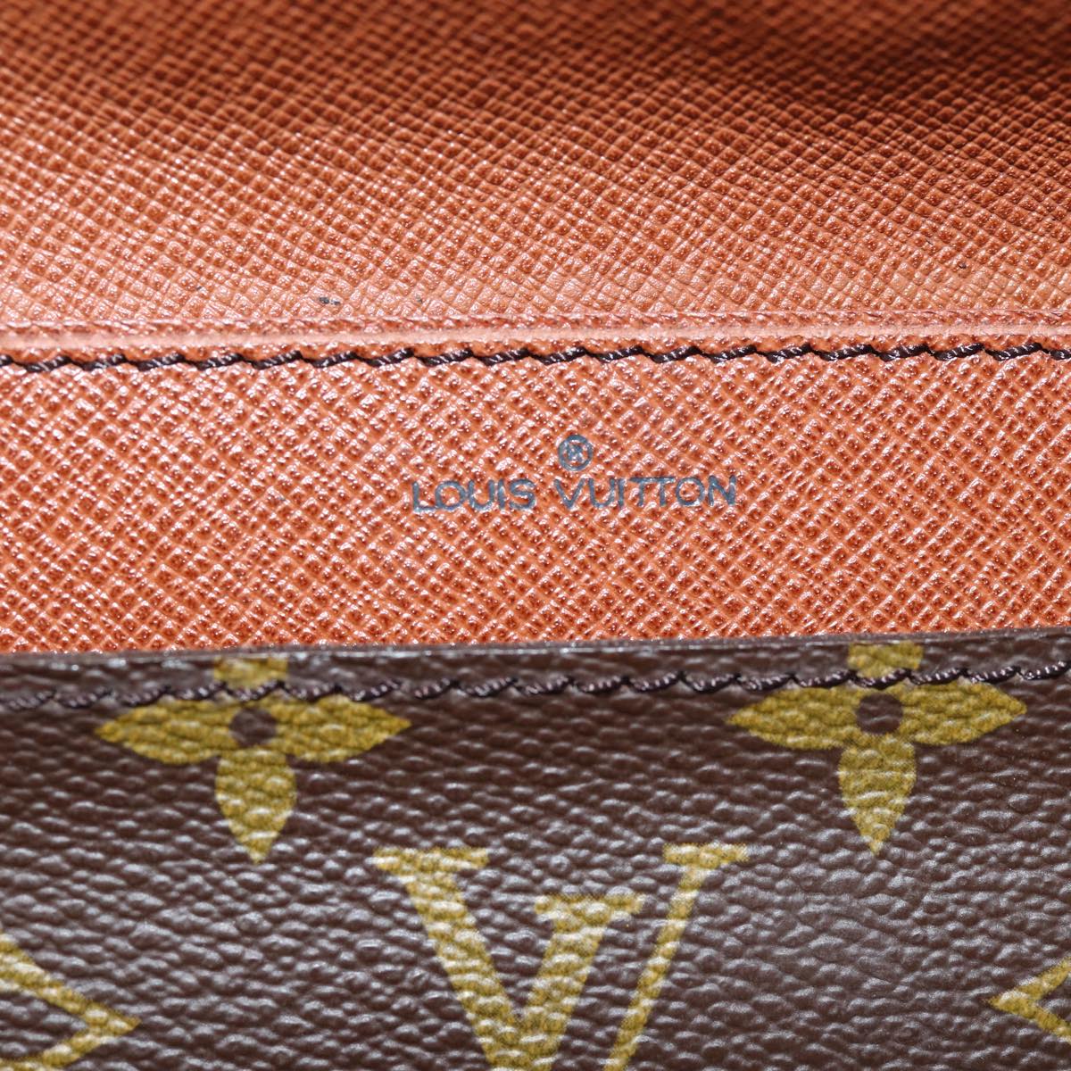 LOUIS VUITTON Monogram Double Rabat Shoulder Bag M51815 LV yk12453