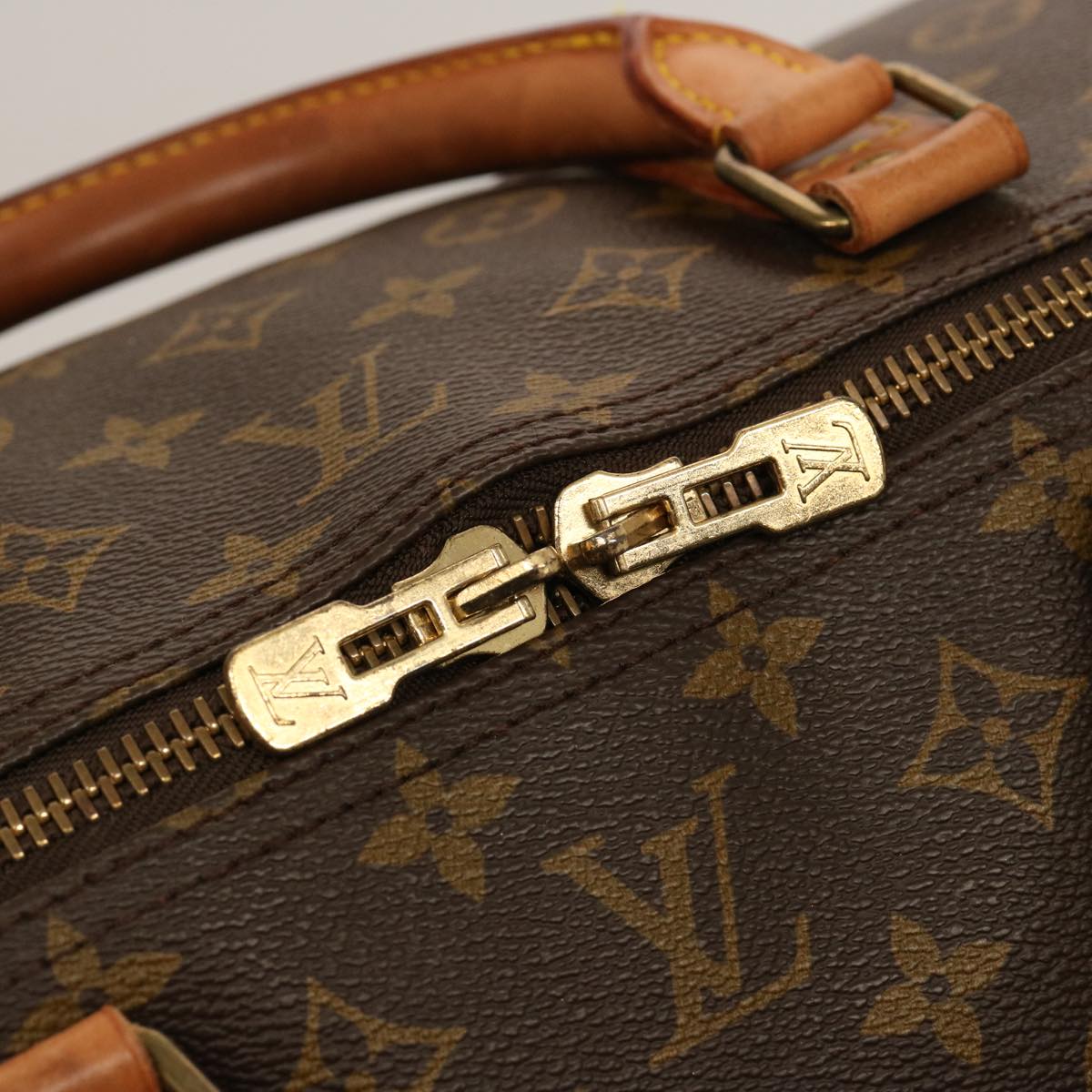 LOUIS VUITTON Monogram Keepall 60 Boston Bag M41422 LV yk12491