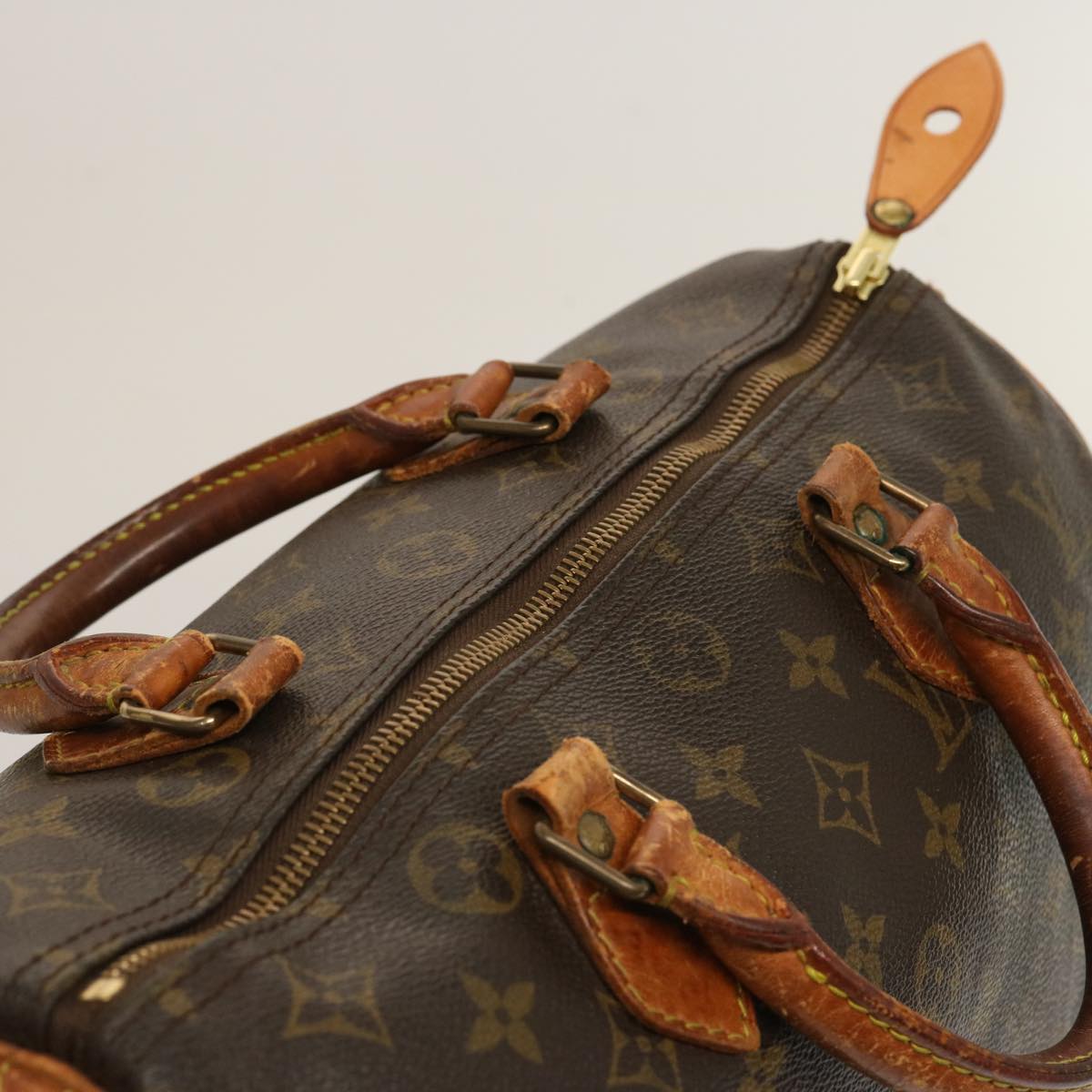 LOUIS VUITTON Monogram Speedy 30 Hand Bag M41526 LV yk12498