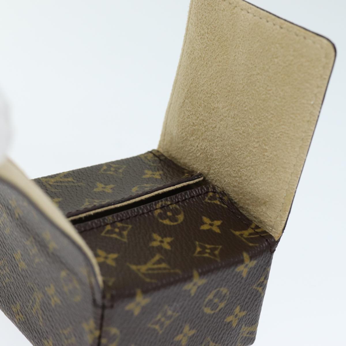 LOUIS VUITTON Monogram Jewelry Case Jewelry Box LV yk12510A