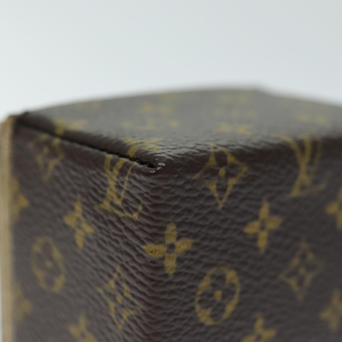 LOUIS VUITTON Monogram Jewelry Case Jewelry Box LV yk12510A