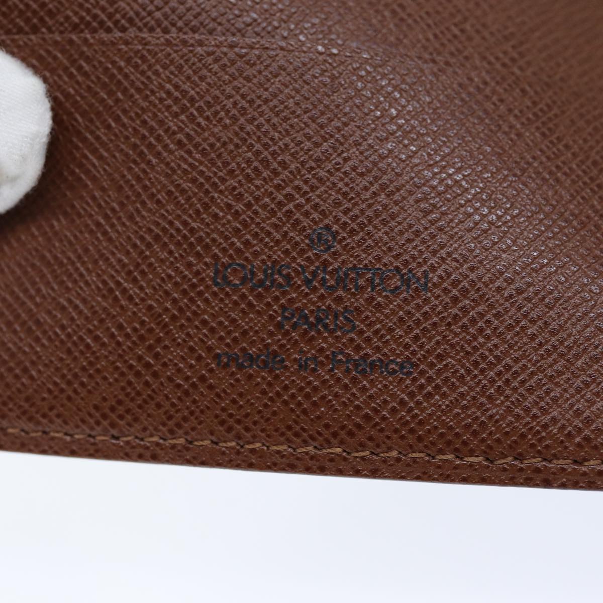 LOUIS VUITTON Monogram Porto Papie Zip Wallet M61207 LV yk12557