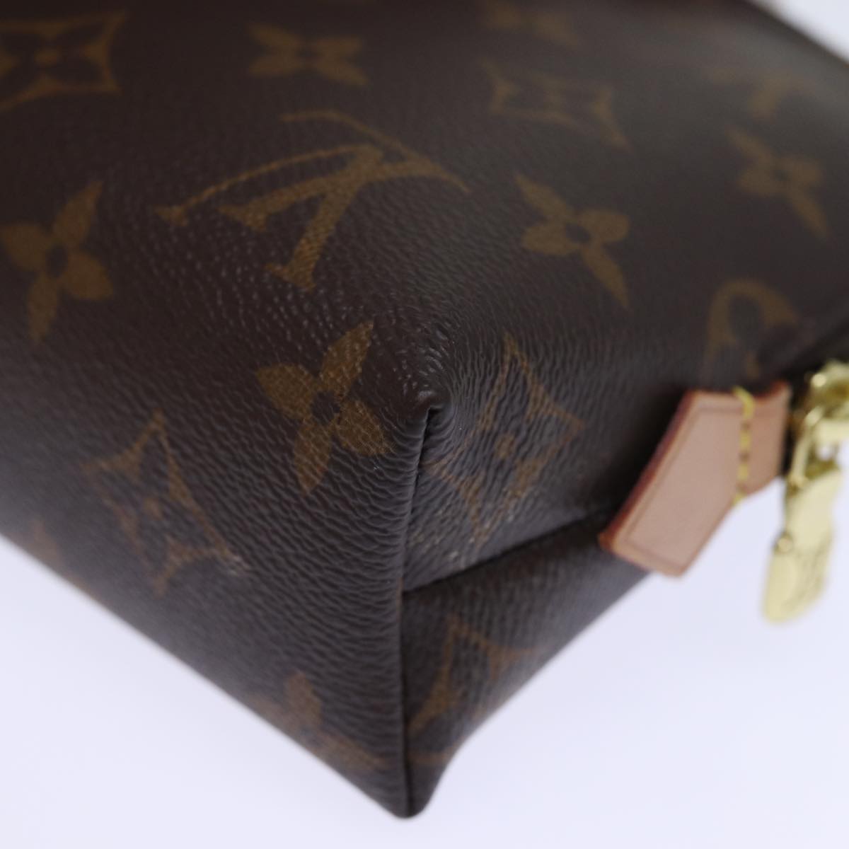 LOUIS VUITTON Monogram Pochette Cosmetic GM Cosmetic Pouch M47353 yk12566