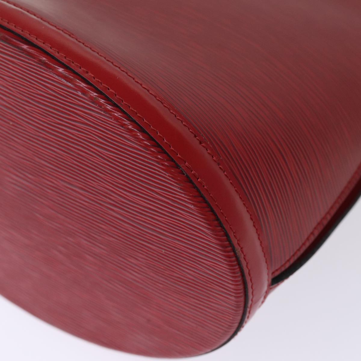LOUIS VUITTON Epi Cluny Shoulder Bag Red M52257 LV yk12618