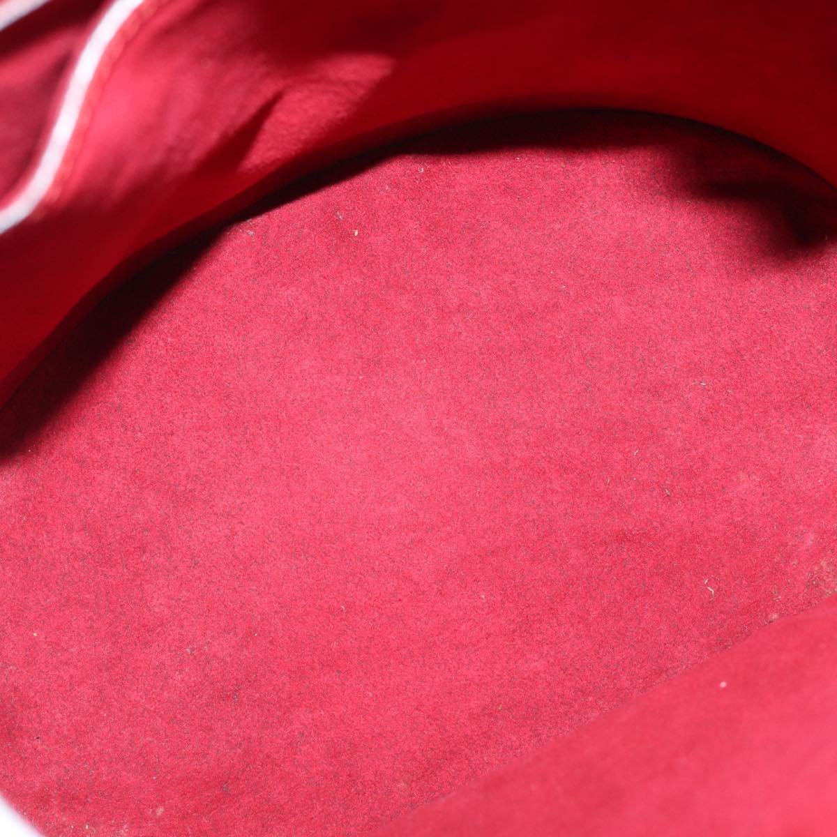 LOUIS VUITTON Epi Cluny Shoulder Bag Red M52257 LV yk12618