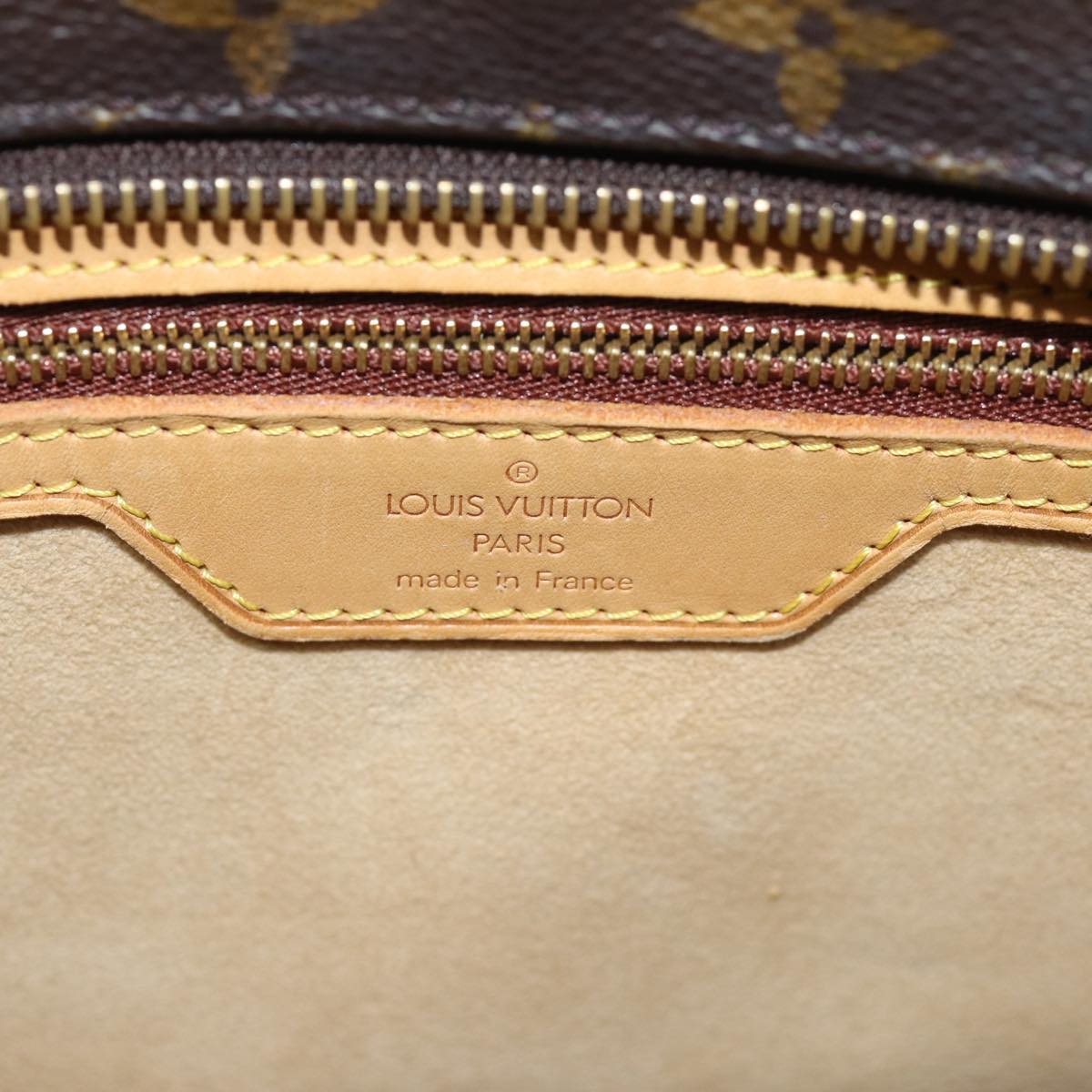 LOUIS VUITTON Monogram Luco Tote Bag M51155 LV yk12622