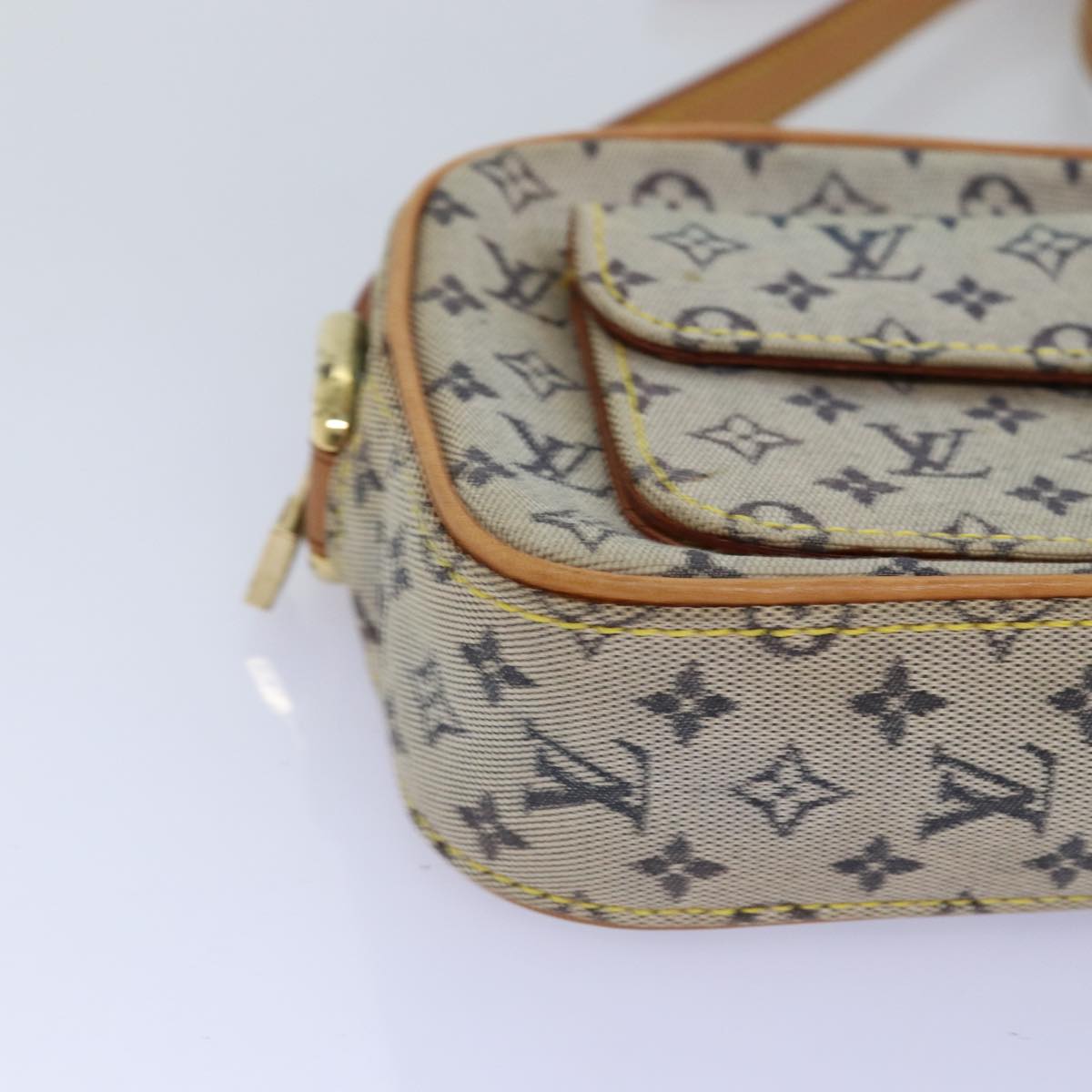 LOUIS VUITTON Monogram Mini Juliet MM Shoulder Bag Blue M92004 LV yk12628