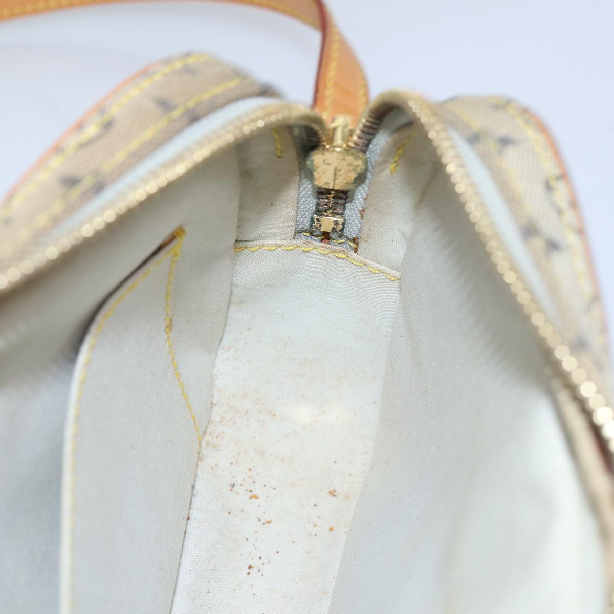 LOUIS VUITTON Monogram Mini Juliet MM Shoulder Bag Blue M92004 LV yk12628
