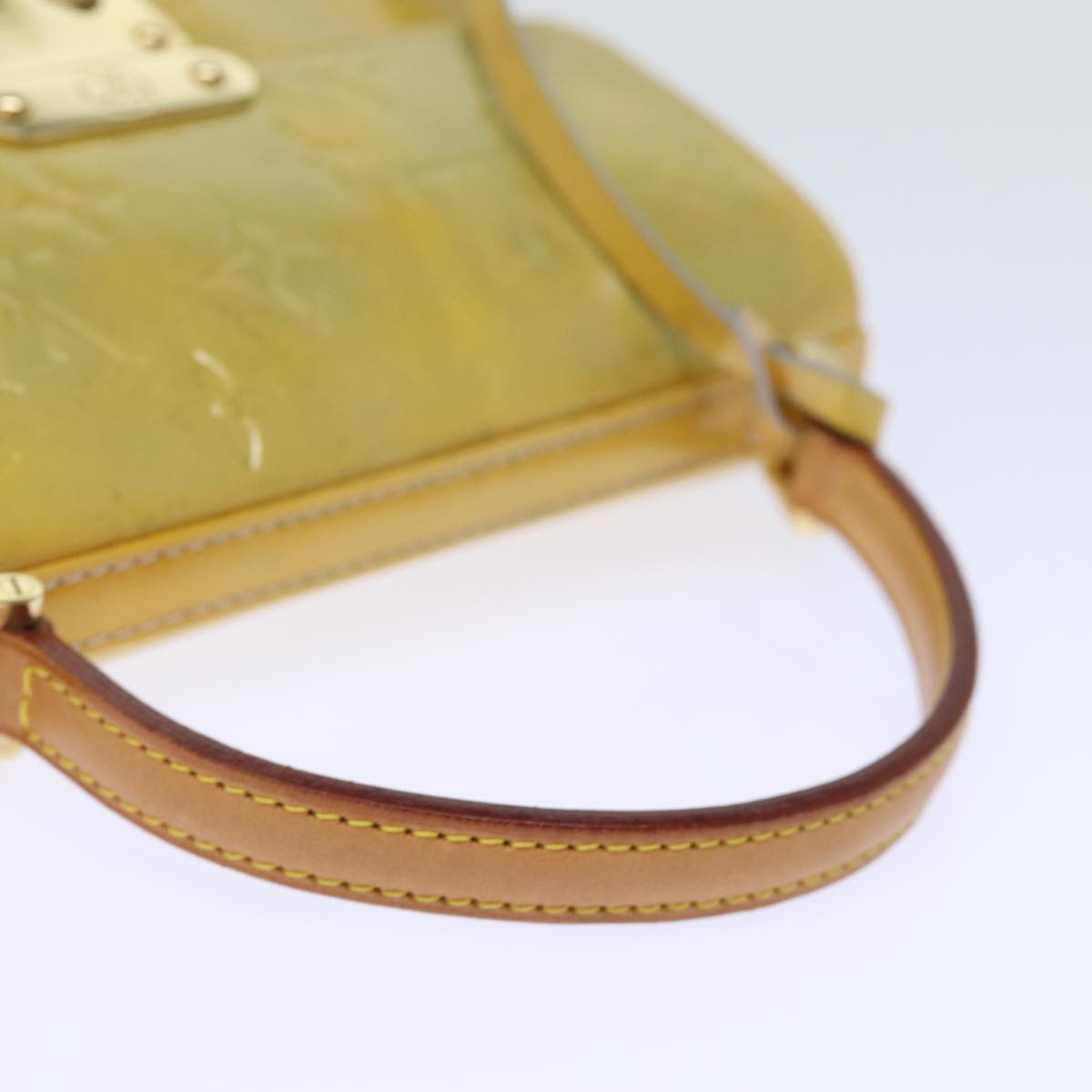 LOUIS VUITTON Monogram Vernis Spring street Hand Bag Gris M91029 LV yk12631