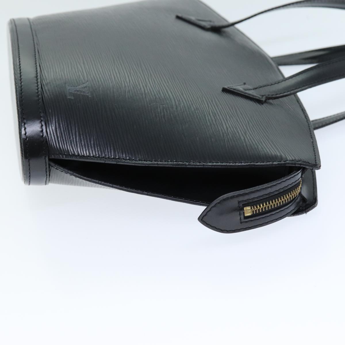 LOUIS VUITTON Epi Saint Jacques Hand Bag Black M52272 LV yk12657
