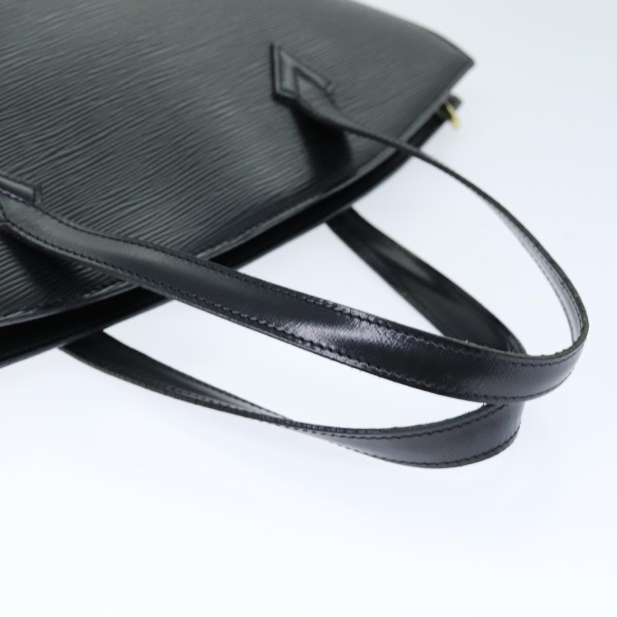 LOUIS VUITTON Epi Saint Jacques Hand Bag Black M52272 LV yk12657