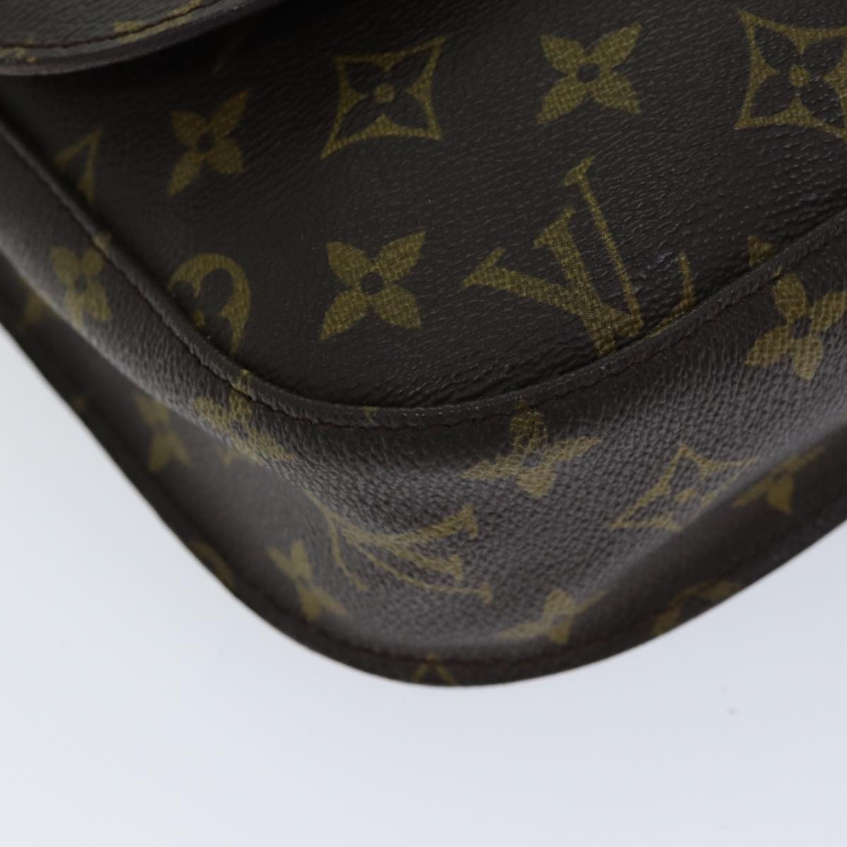 LOUIS VUITTON Monogram Saint Cloud GM Shoulder Bag M51242 LV yk12705