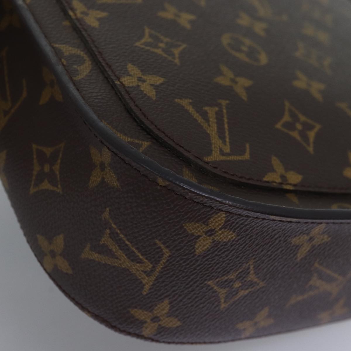LOUIS VUITTON Monogram Saint Cloud GM Shoulder Bag M51242 LV yk12708