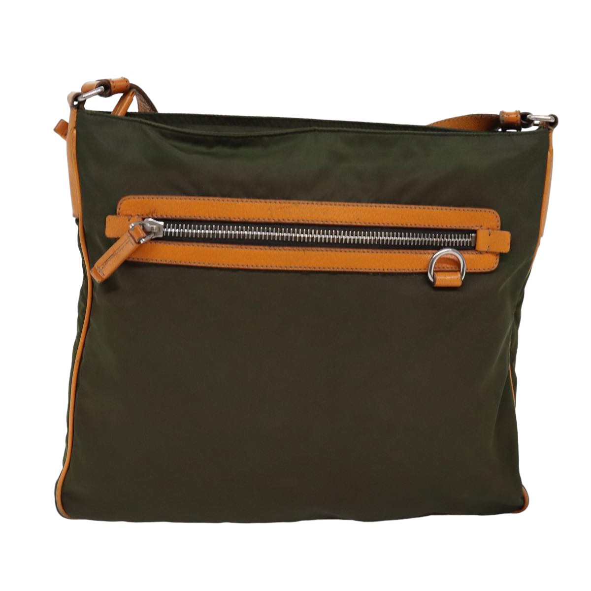 Luxury PradaShoulder Bag Nylon Khaki yk12784