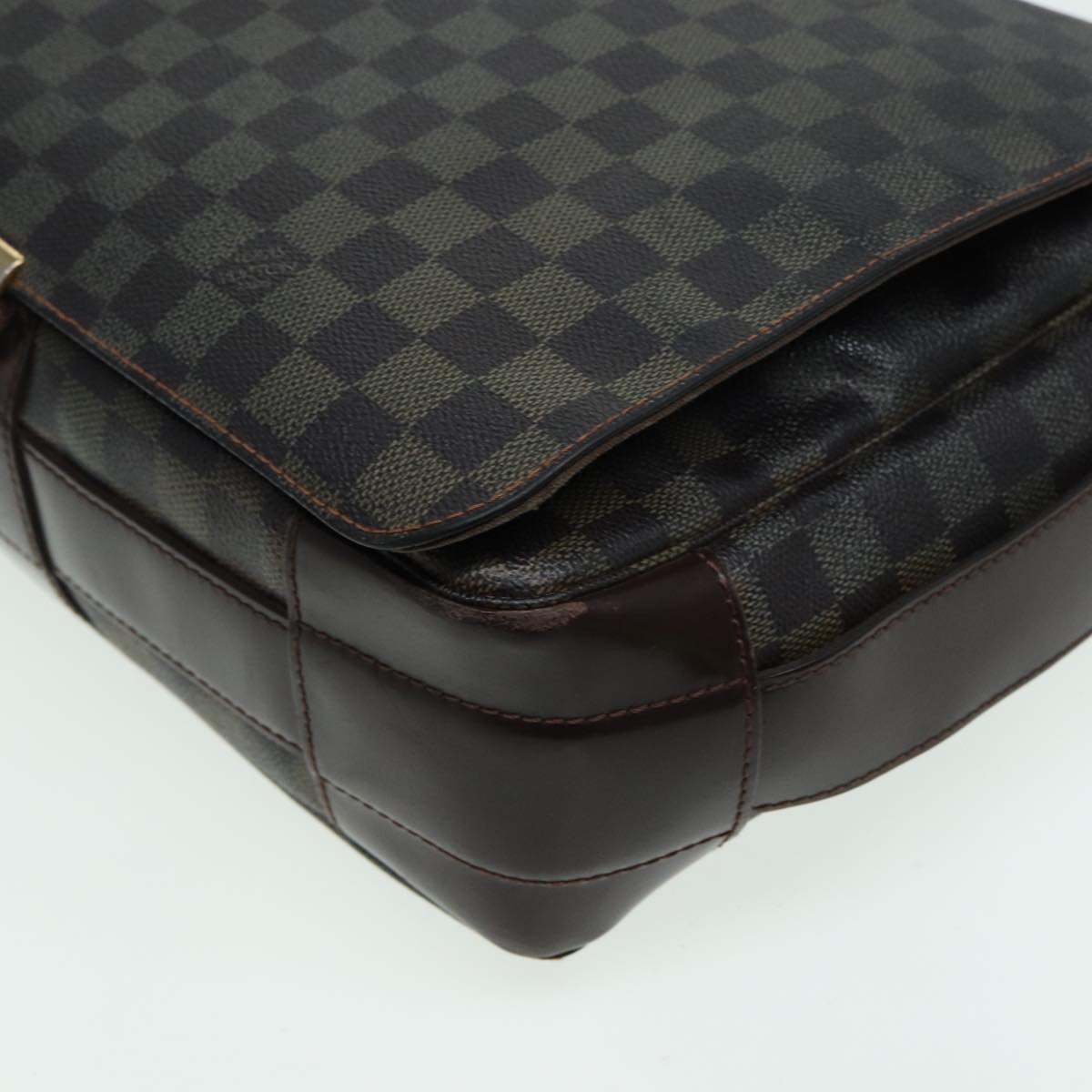 LOUIS VUITTON Damier Ebene Abbesses Shoulder Bag N45257 LV yk13447