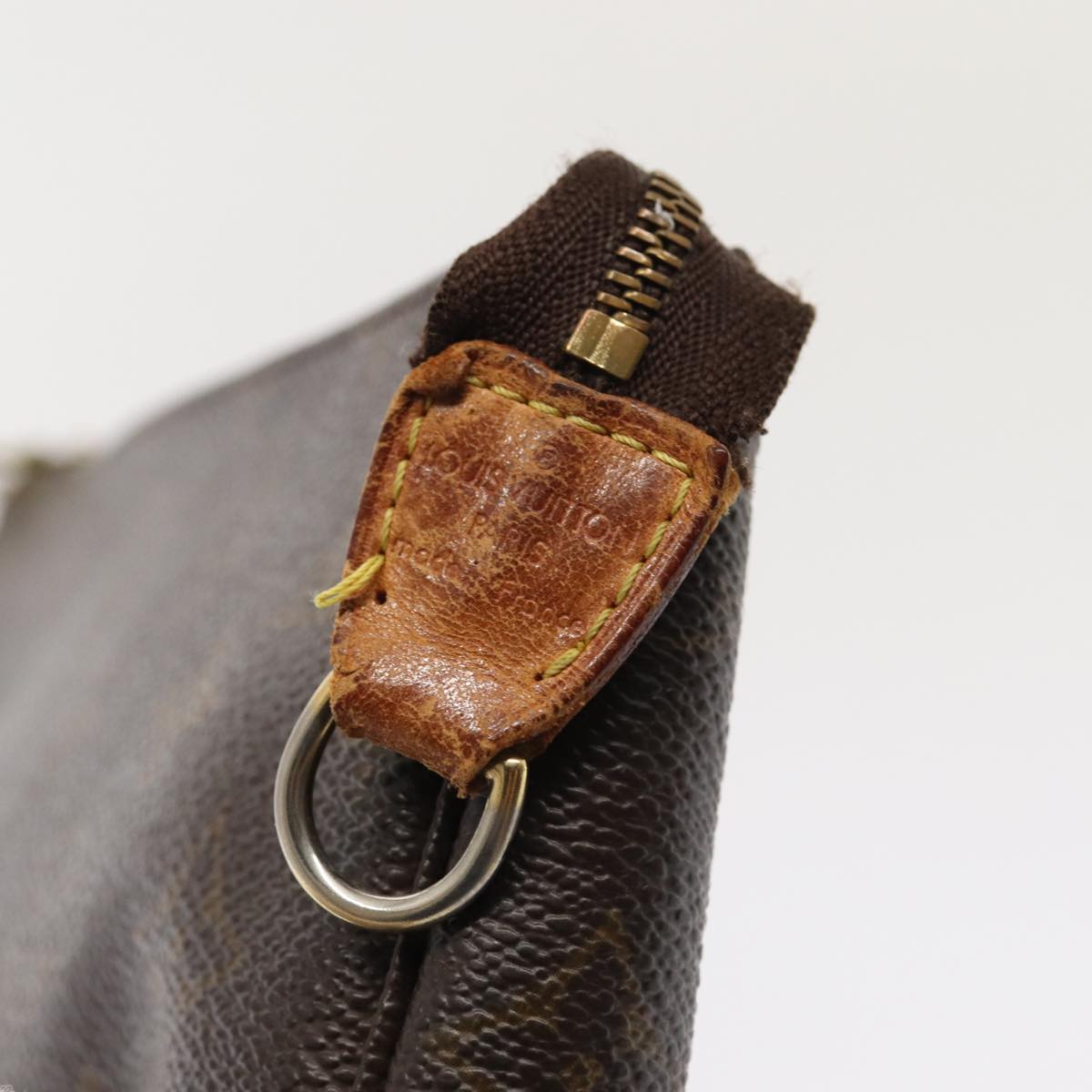 LOUIS VUITTON Monogram Pochette Accessoires Pouch M51980 LV yk13460