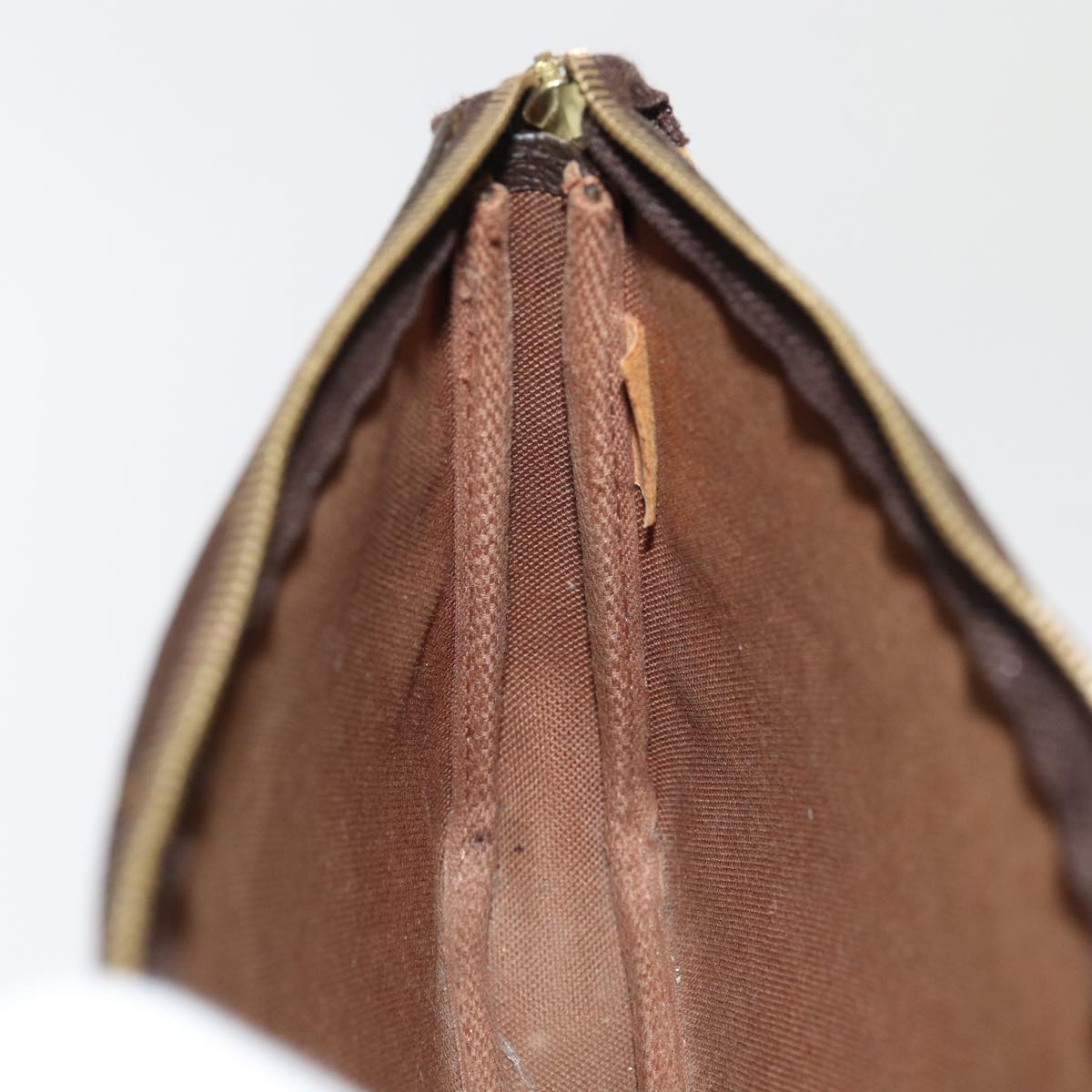 LOUIS VUITTON Monogram Pochette Accessoires Pouch M51980 LV yk13460
