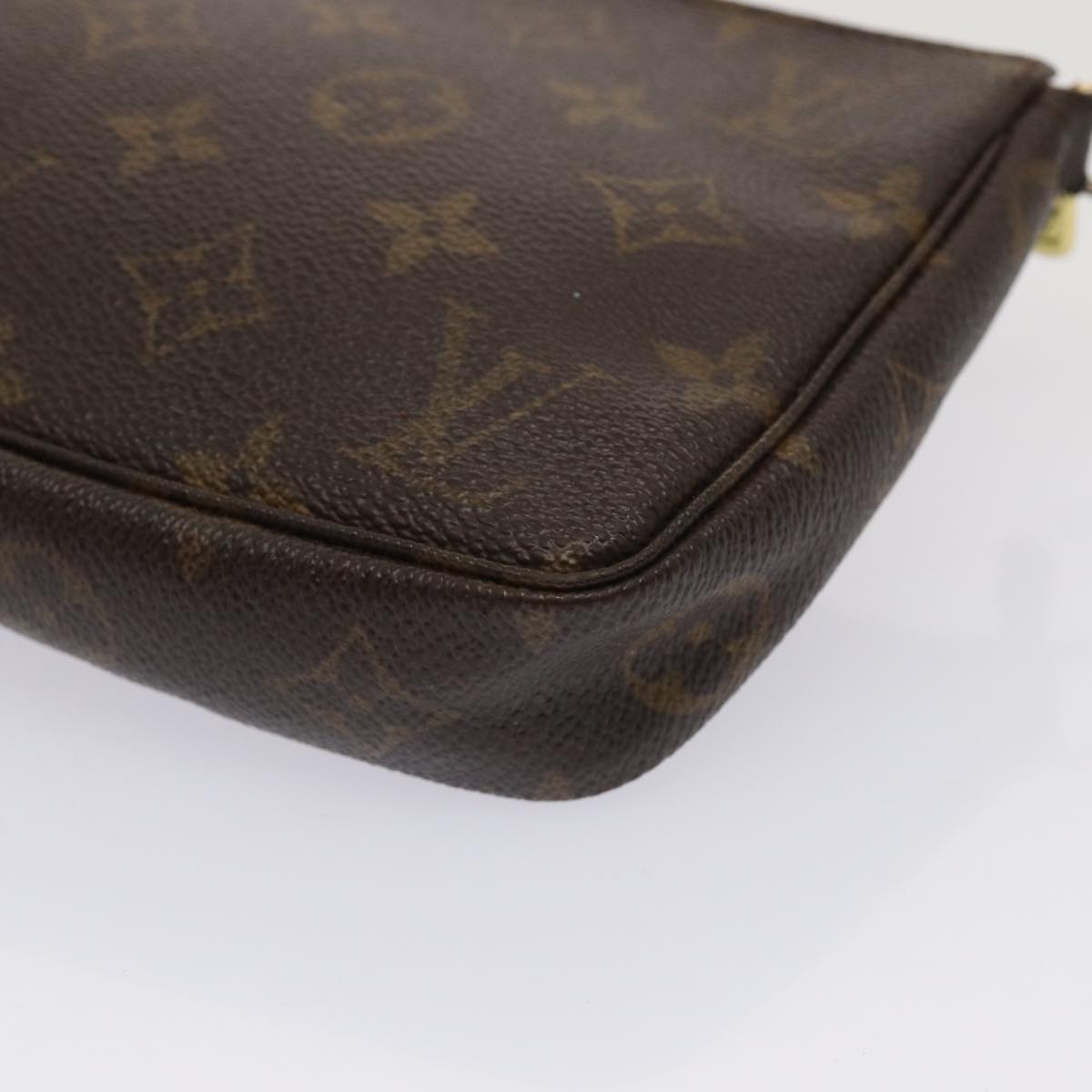 LOUIS VUITTON Monogram Pochette Accessoires Pouch M51980 LV yk13460