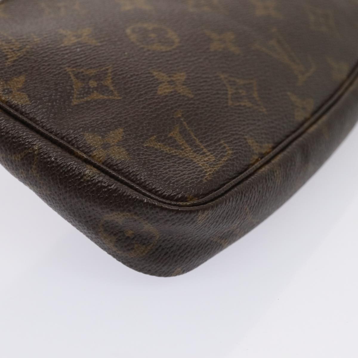 LOUIS VUITTON Monogram Pochette Accessoires Pouch M51980 LV yk13460