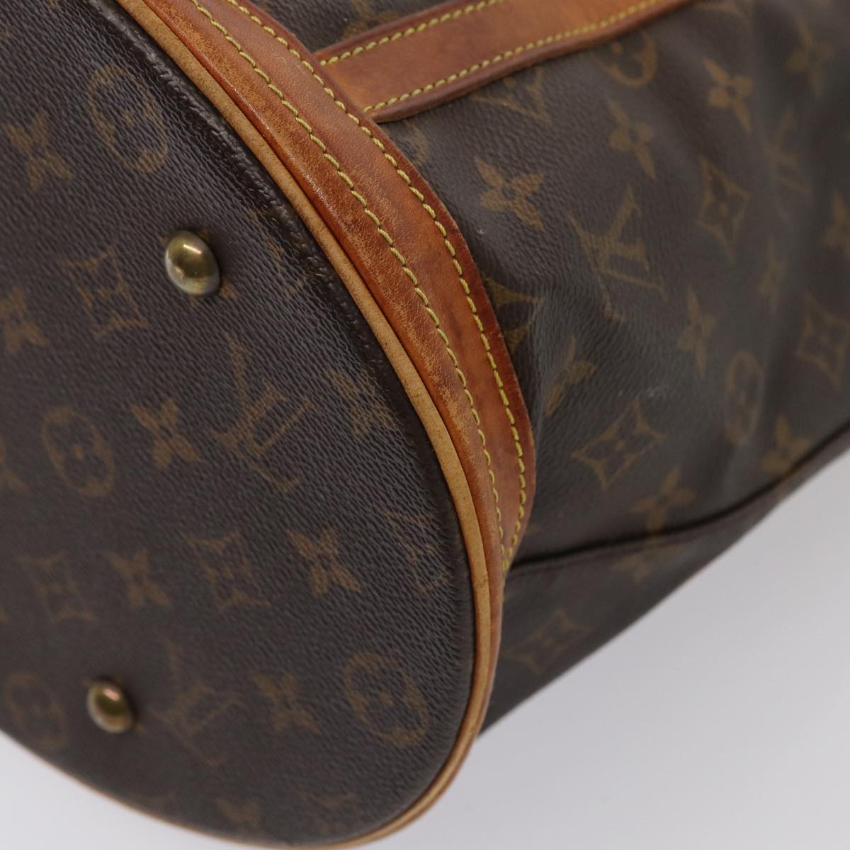 LOUIS VUITTON Monogram Bucket GM Shoulder Bag M42236 LV yk13586
