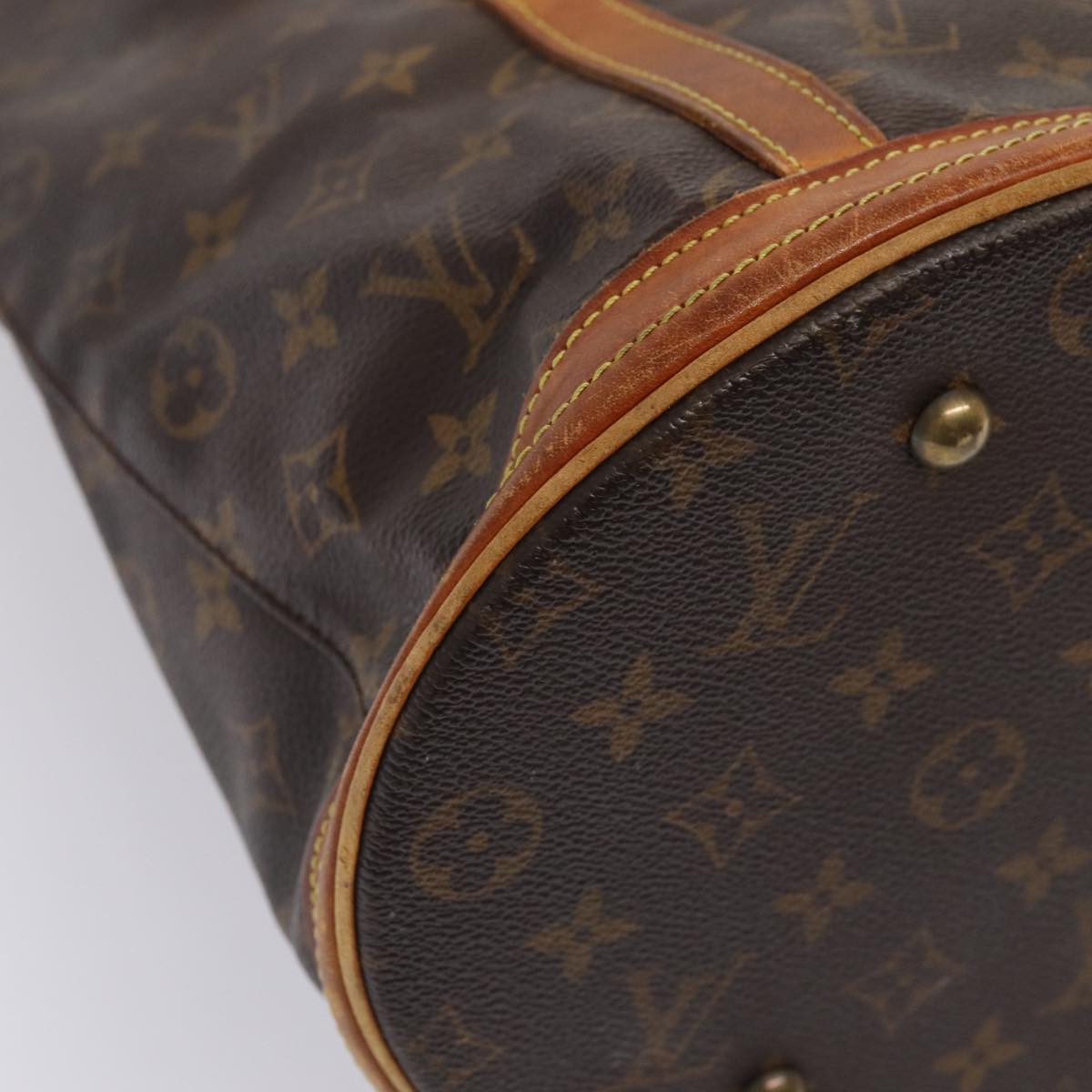 LOUIS VUITTON Monogram Bucket GM Shoulder Bag M42236 LV yk13586