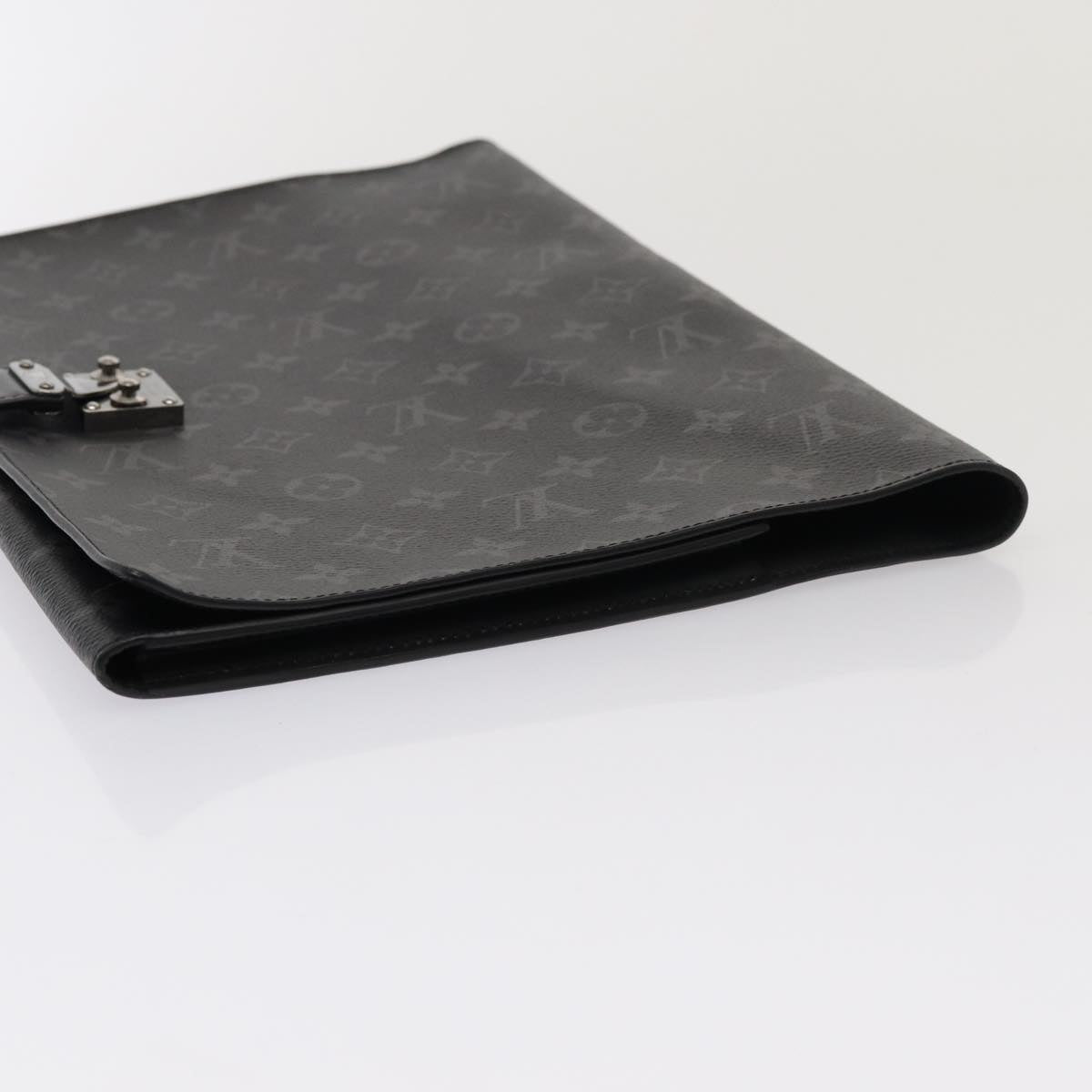 LOUIS VUITTON Monogram Eclipse Porte Documents Frank GM GI0273 LV yk13604