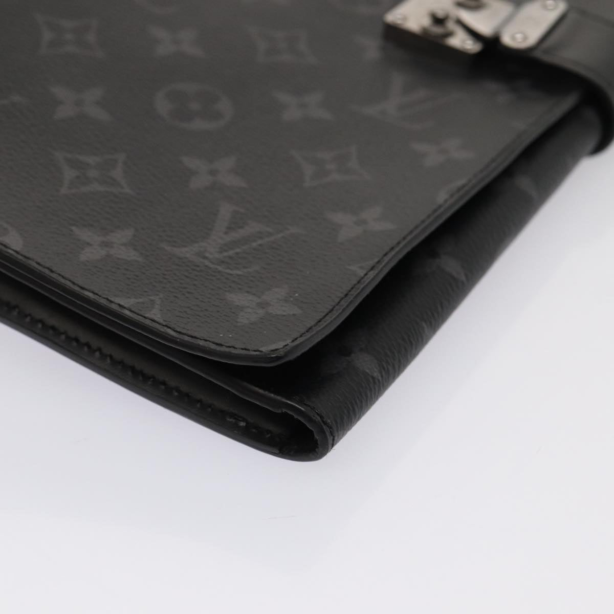 LOUIS VUITTON Monogram Eclipse Porte Documents Frank GM GI0273 LV yk13604