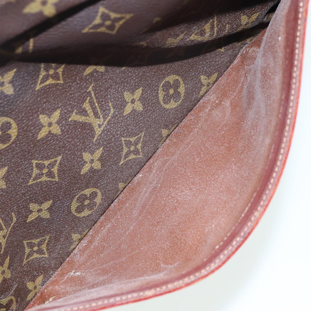 LOUIS VUITTON Monogram Compiegne 28 Clutch Bag M51845 LV yk13607