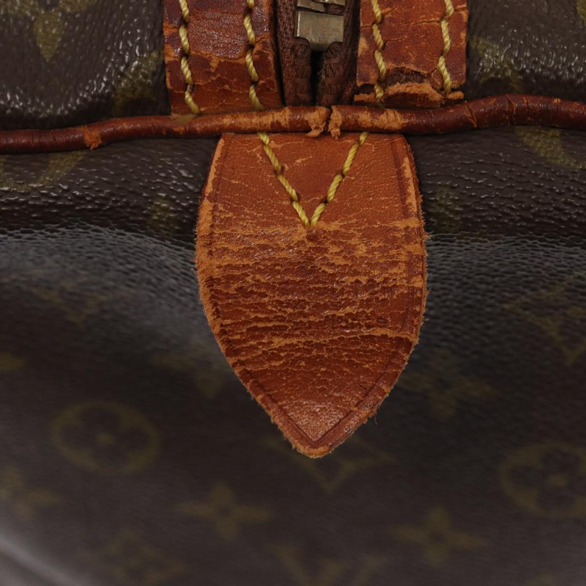 LOUIS VUITTON Monogram Sac Souple 55 Boston Bag M41622 LV yk13643