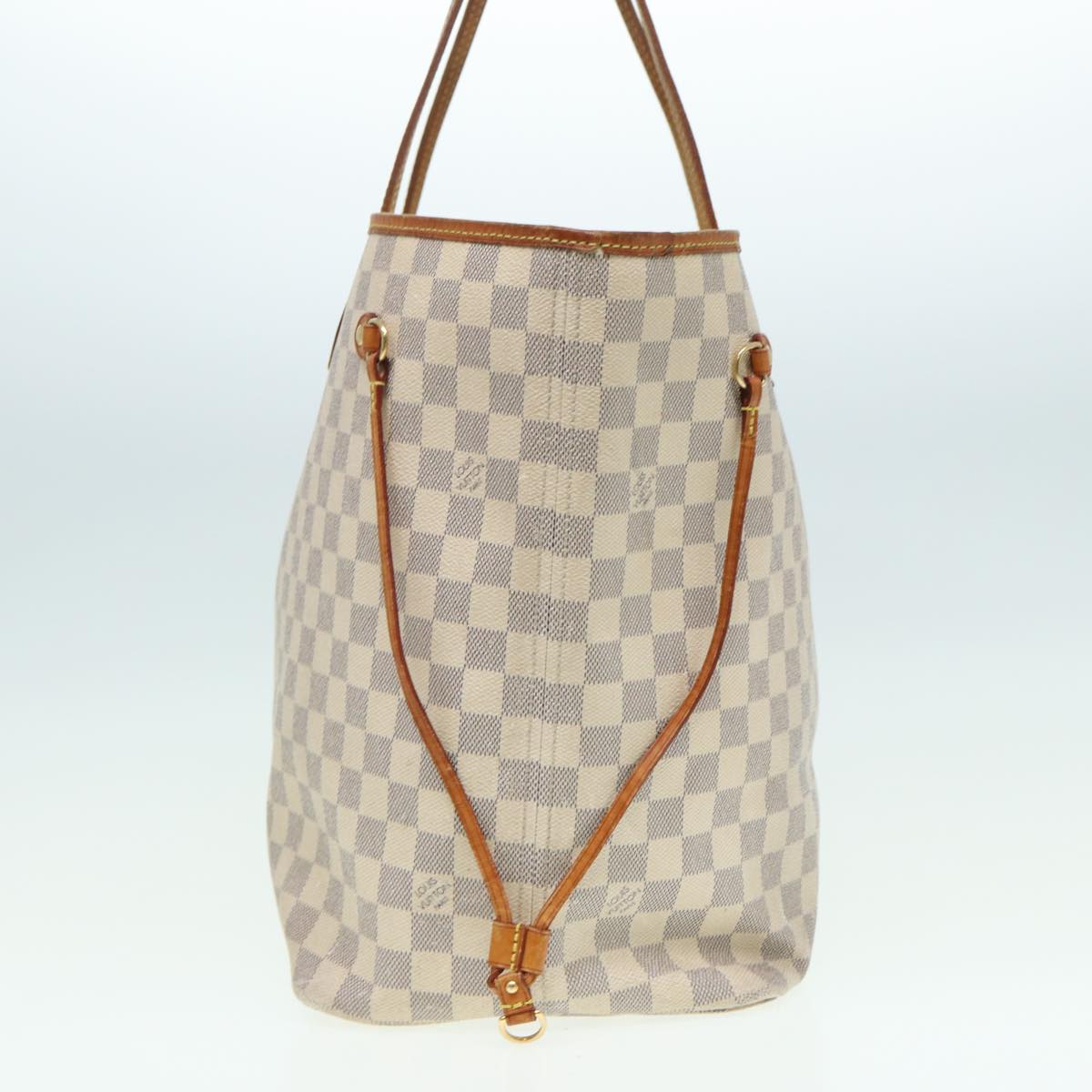 LOUIS VUITTON Damier Azur Neverfull GM Tote Bag N41360 LV yk13830