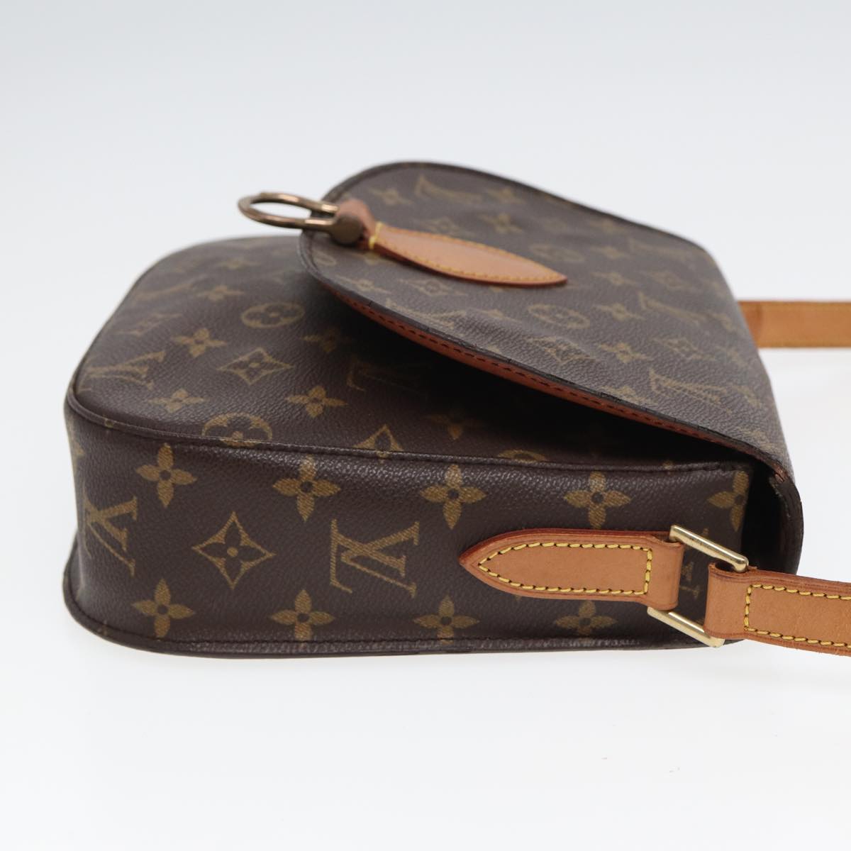 LOUIS VUITTON Monogram Saint Cloud GM Shoulder Bag M51242 LV yk13842