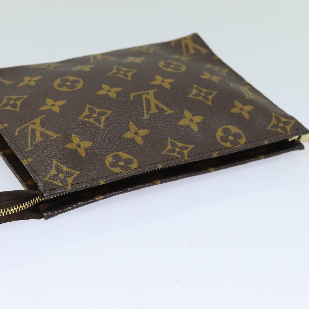 LOUIS VUITTON Monogram Poche Toilette 19 Pouch M47544 LV yk13887