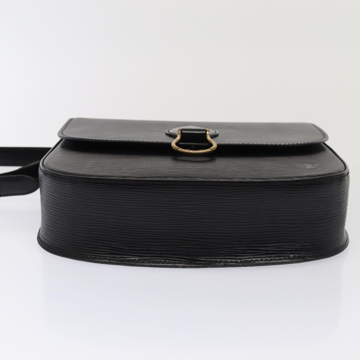 LOUIS VUITTON Epi Saint Cloud GM Shoulder Bag Black Noir M52192 LV yk13926