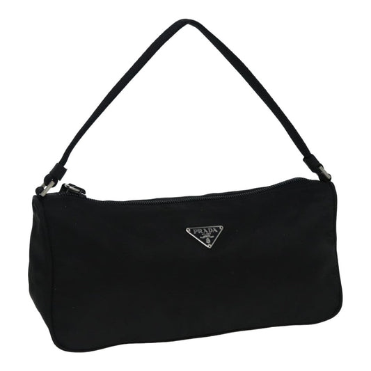 Luxury Prada Accessory Pouch Nylon Black  yk13940