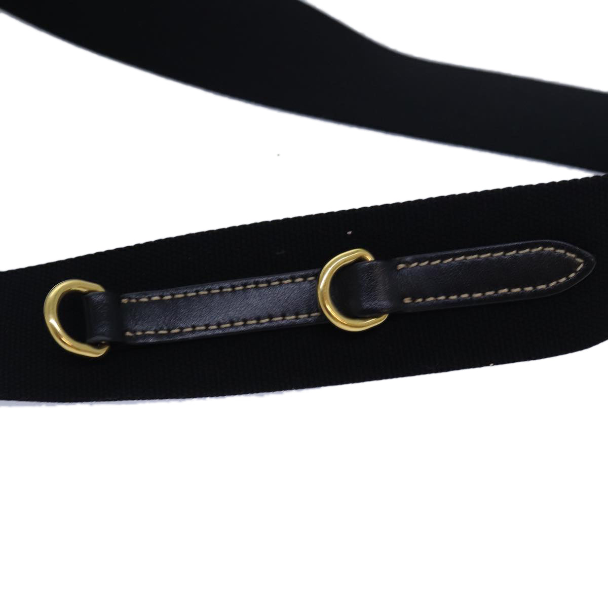 Luxury Prada Shoulder Strap Canvas 40.2"" Black  yk13958