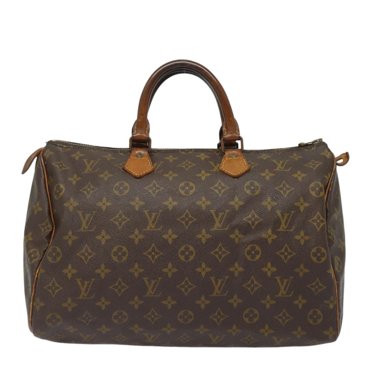 LOUIS VUITTON Monogram Speedy 35 Hand Bag Vintage M41524 LV yk13969