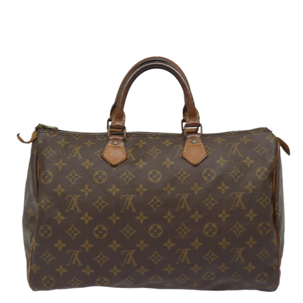 LOUIS VUITTON Monogram Speedy 35 Hand Bag Vintage M41524 LV yk13969