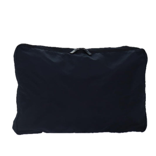 Luxury Prada Travel Case Nylon Navy Silver  yk14317