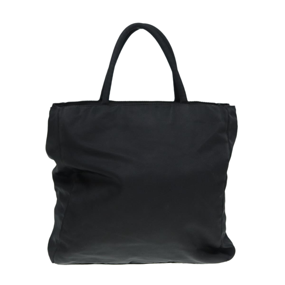 Luxury Prada Hand Bag Nylon Black Silver  yk14426