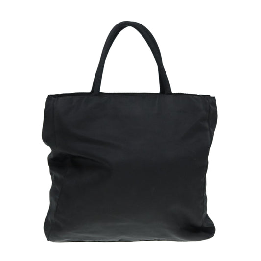 Luxury Prada Hand Bag Nylon Black Silver  yk14426