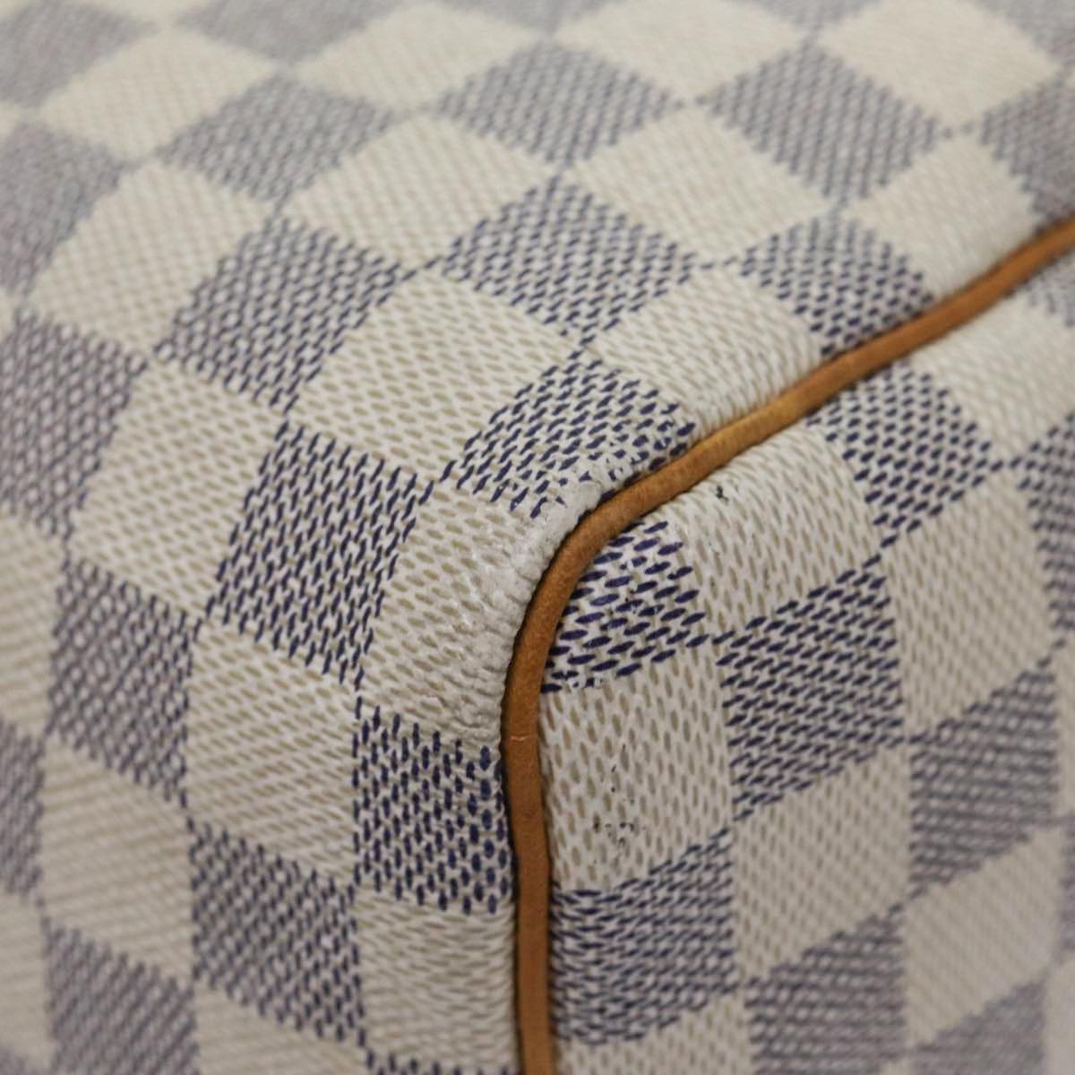 LOUIS VUITTON Damier Azur Speedy 30 Hand Bag N41533 LV yk14480
