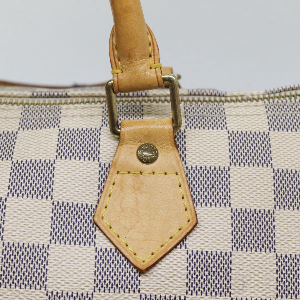 LOUIS VUITTON Damier Azur Speedy 30 Hand Bag N41533 LV yk14480