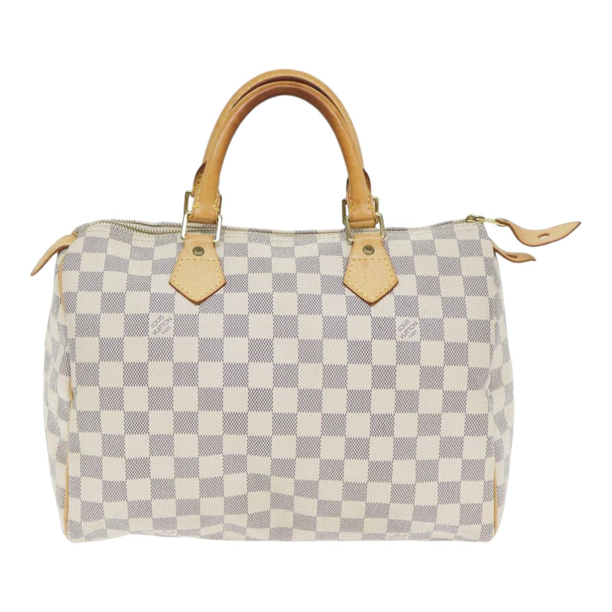 LOUIS VUITTON Damier Azur Speedy 30 Hand Bag N41533 LV yk14480