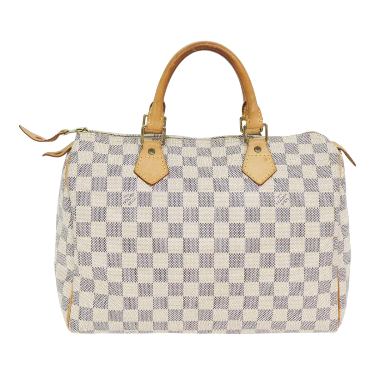 LOUIS VUITTON Damier Azur Speedy 30 Hand Bag N41533 LV yk14480