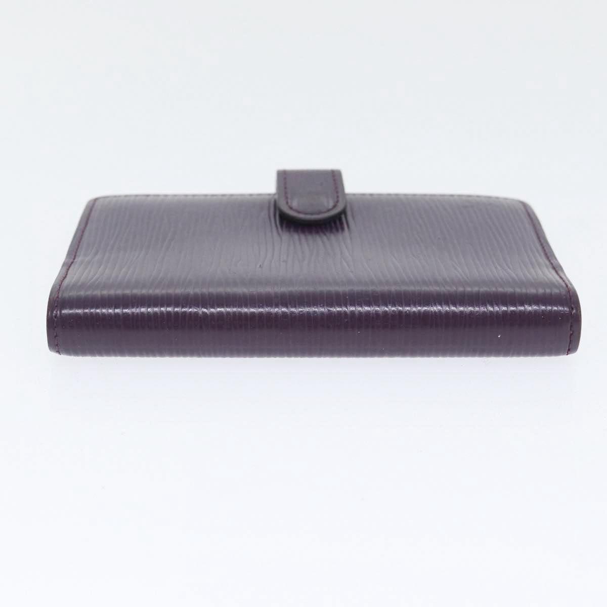 LOUIS VUITTON Epi Agenda PM Day Planner Cover Purple Cassis R2005K yk14496