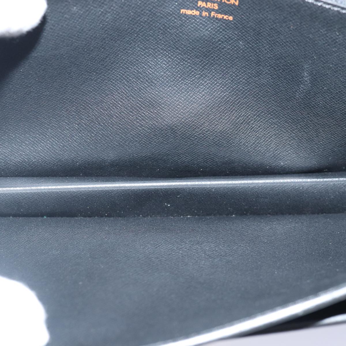 LOUIS VUITTON Epi Serie Dragonne Hand Bag Black Noir M52612 LV yk14514