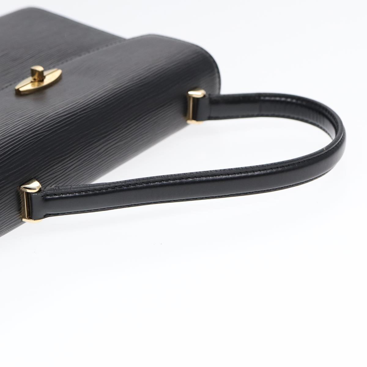 LOUIS VUITTON Epi Malesherbes Hand Bag Black M52372 LV yk14534