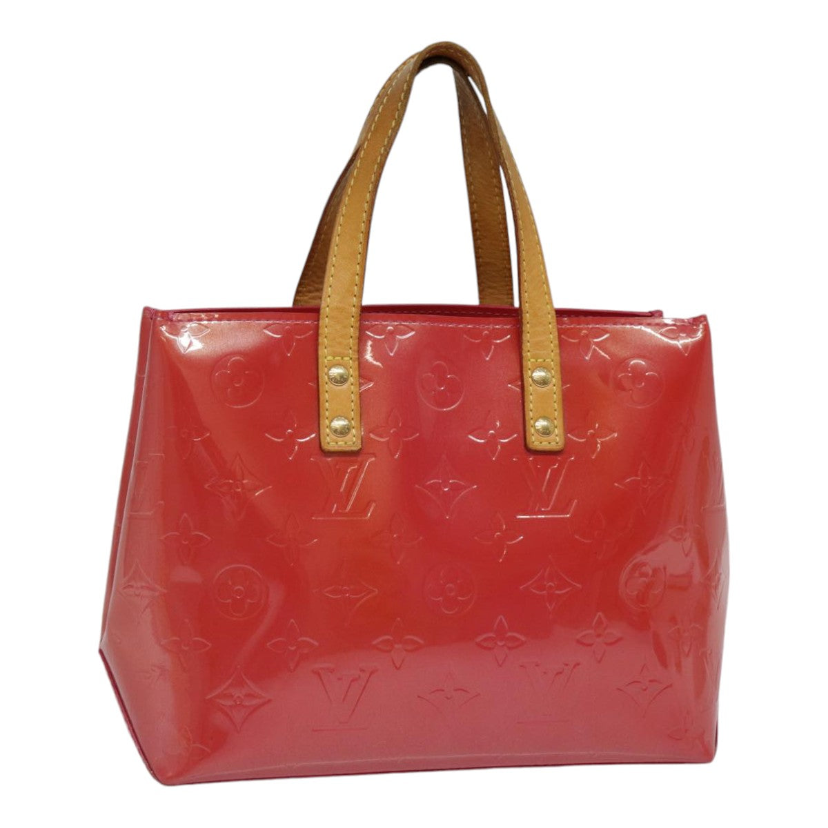 LOUIS VUITTON Monogram Vernis Reade PM Hand Bag Fran Boise M9132F yk14622