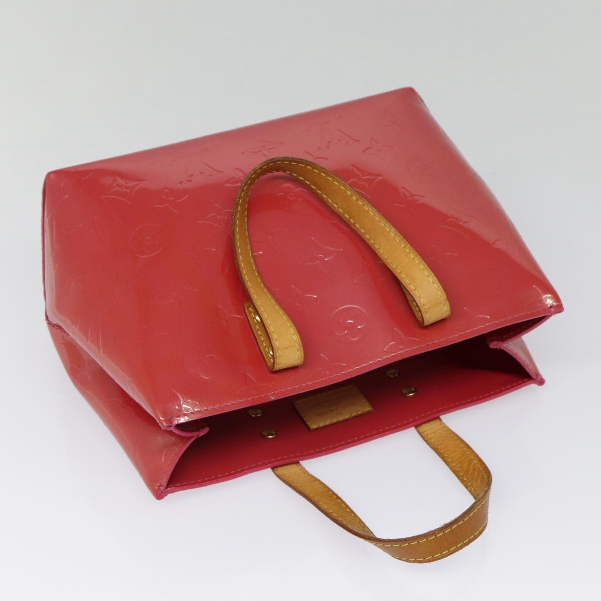 LOUIS VUITTON Monogram Vernis Reade PM Hand Bag Fran Boise M9132F yk14622