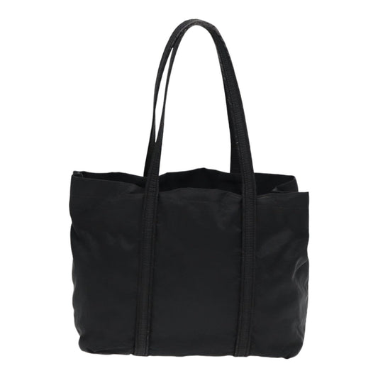 Luxury Prada Hand Bag Nylon Black Silver  yk14668